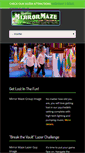 Mobile Screenshot of montereymirrormaze.com