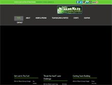 Tablet Screenshot of montereymirrormaze.com